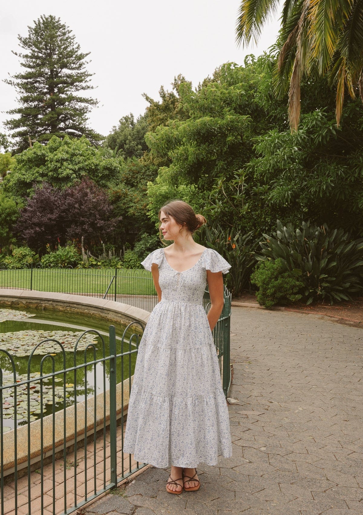 Annie Day Dress | Edelweiss Creme