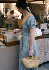 Bennet Day Dress | Elinor Garden Bleu
