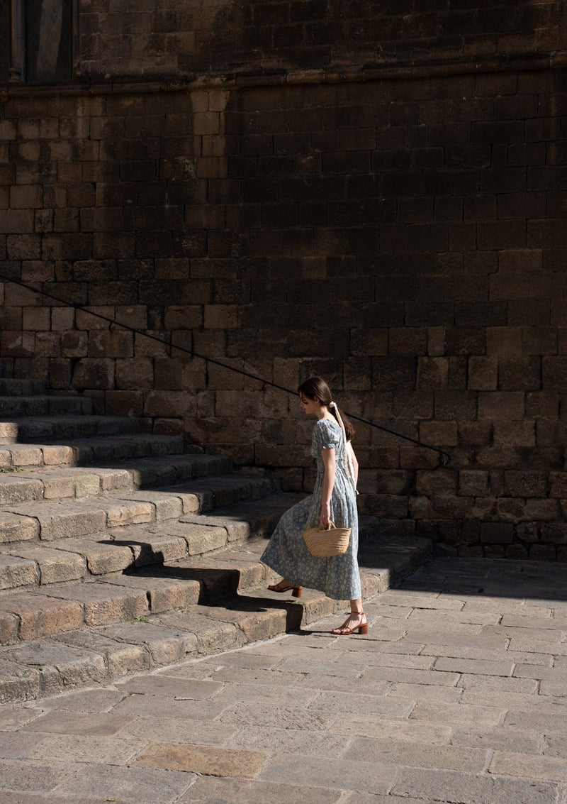 Bennet Day Dress | Elinor Garden Bleu