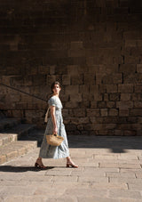 Bennet Day Dress | Elinor Garden Bleu