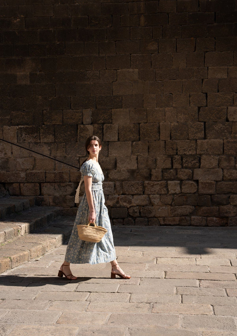 Bennet Day Dress | Elinor Garden Bleu