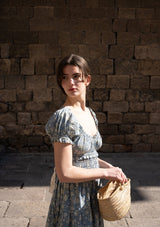 Bennet Day Dress | Elinor Garden Bleu