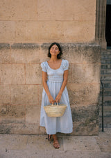 Bennet Day Dress | Petite Gingham Bleu