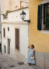 Bennet Day Dress | Petite Gingham Bleu