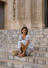 Bennet Day Dress | Petite Gingham Bleu