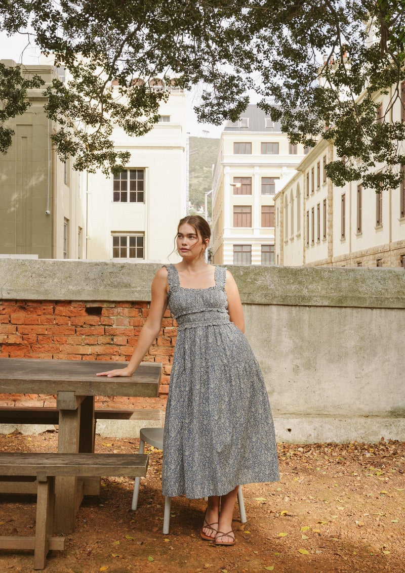 Darcy Day Dress | Edelweiss Bleu