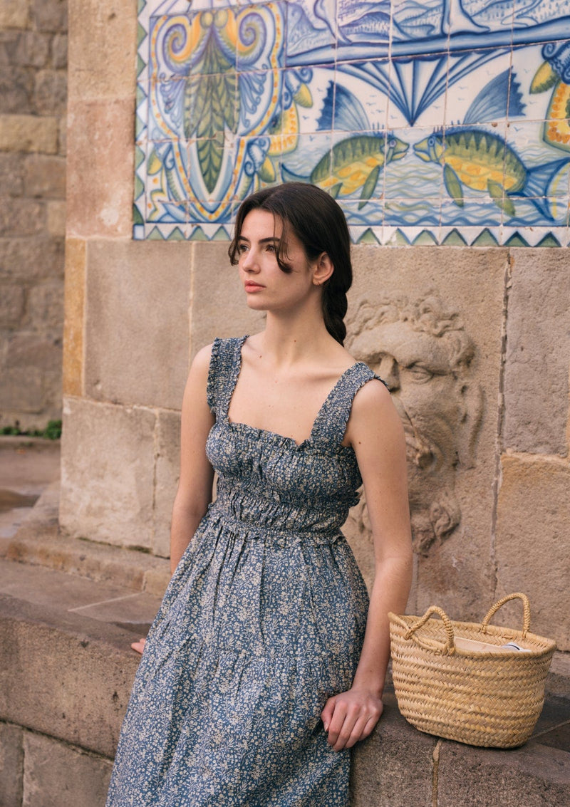 Darcy Day Dress | Edelweiss Bleu