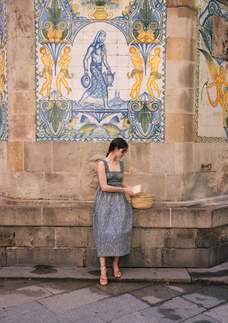 Darcy Day Dress | Edelweiss Bleu