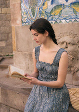 Darcy Day Dress | Edelweiss Bleu