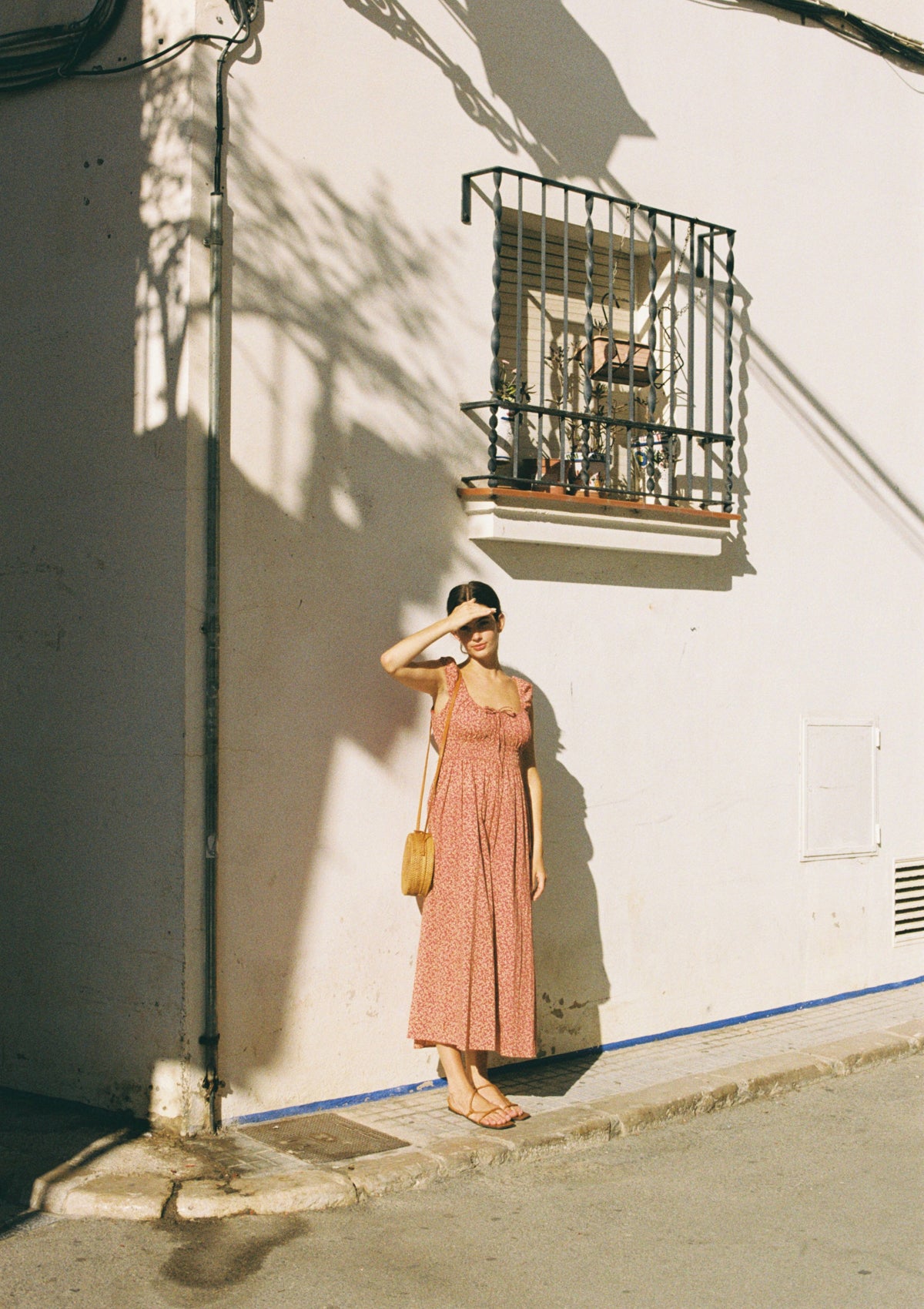 Peyton Day Dress | Rosewood Iris