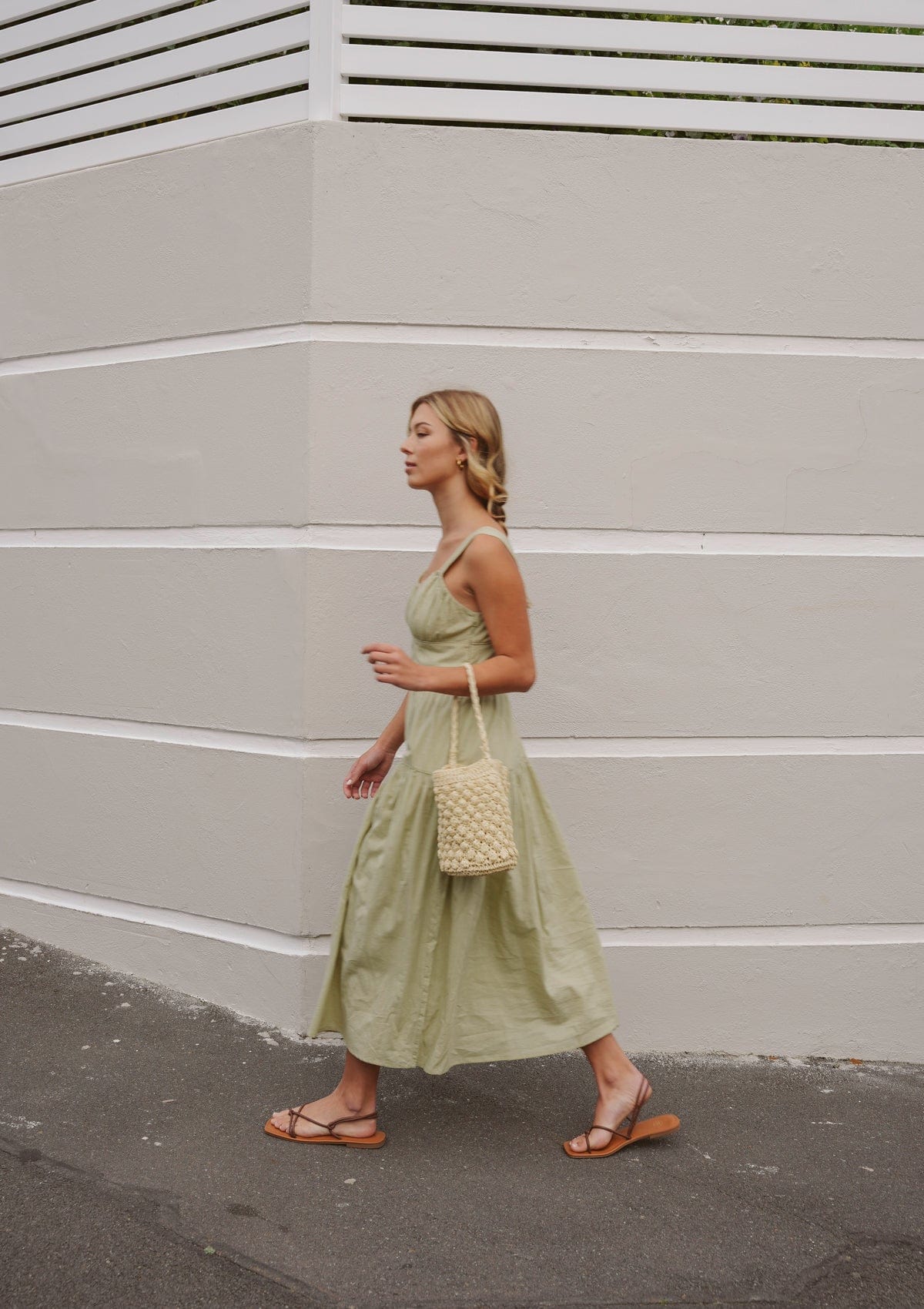 Edith Day Dress | Pond Dobby