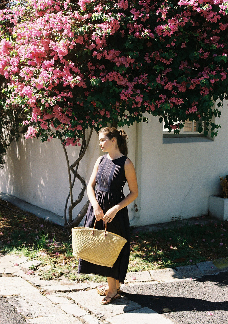 Elsie Day Dress | Navy