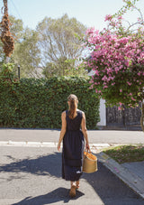Elsie Day Dress | Navy
