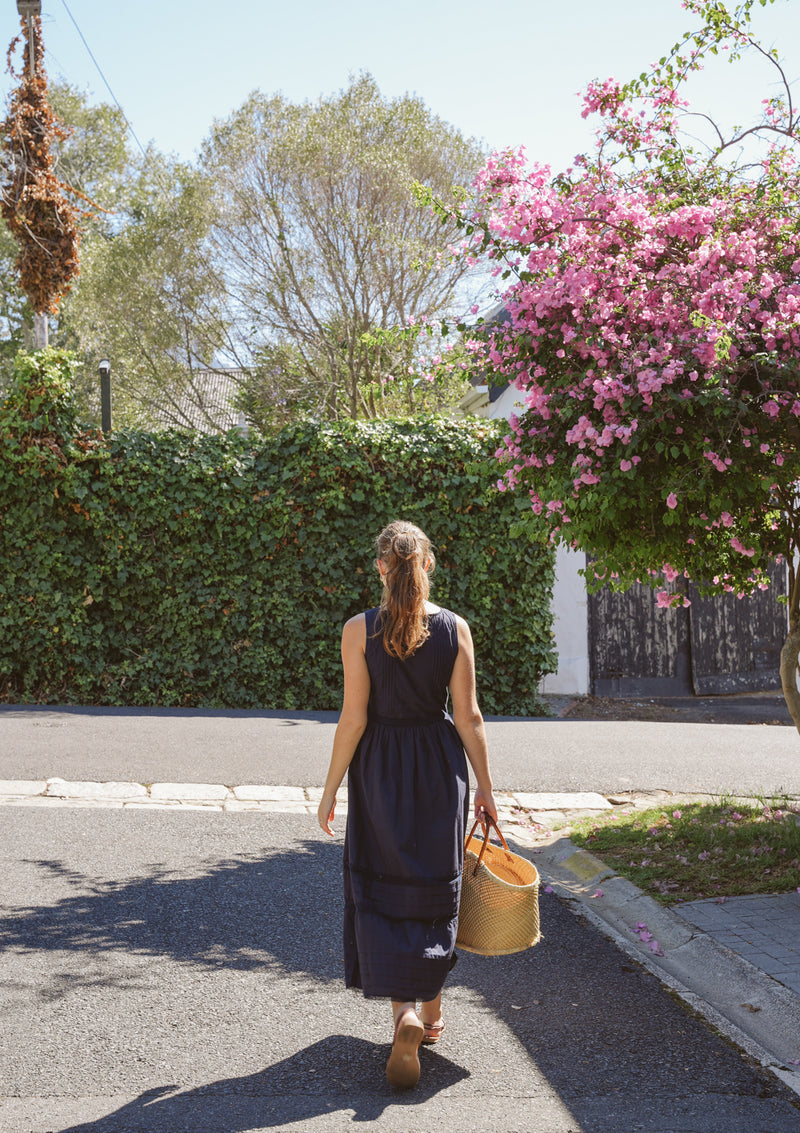 Elsie Day Dress | Navy