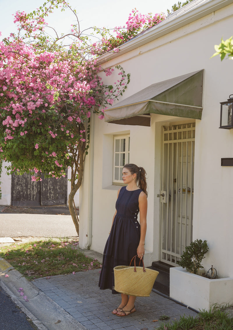 Elsie Day Dress | Navy