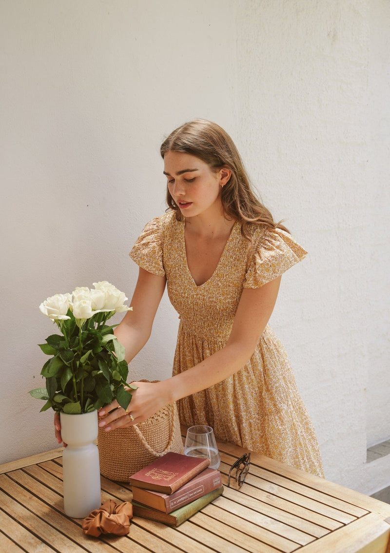 Emilia Day Dress | Vintage Posy