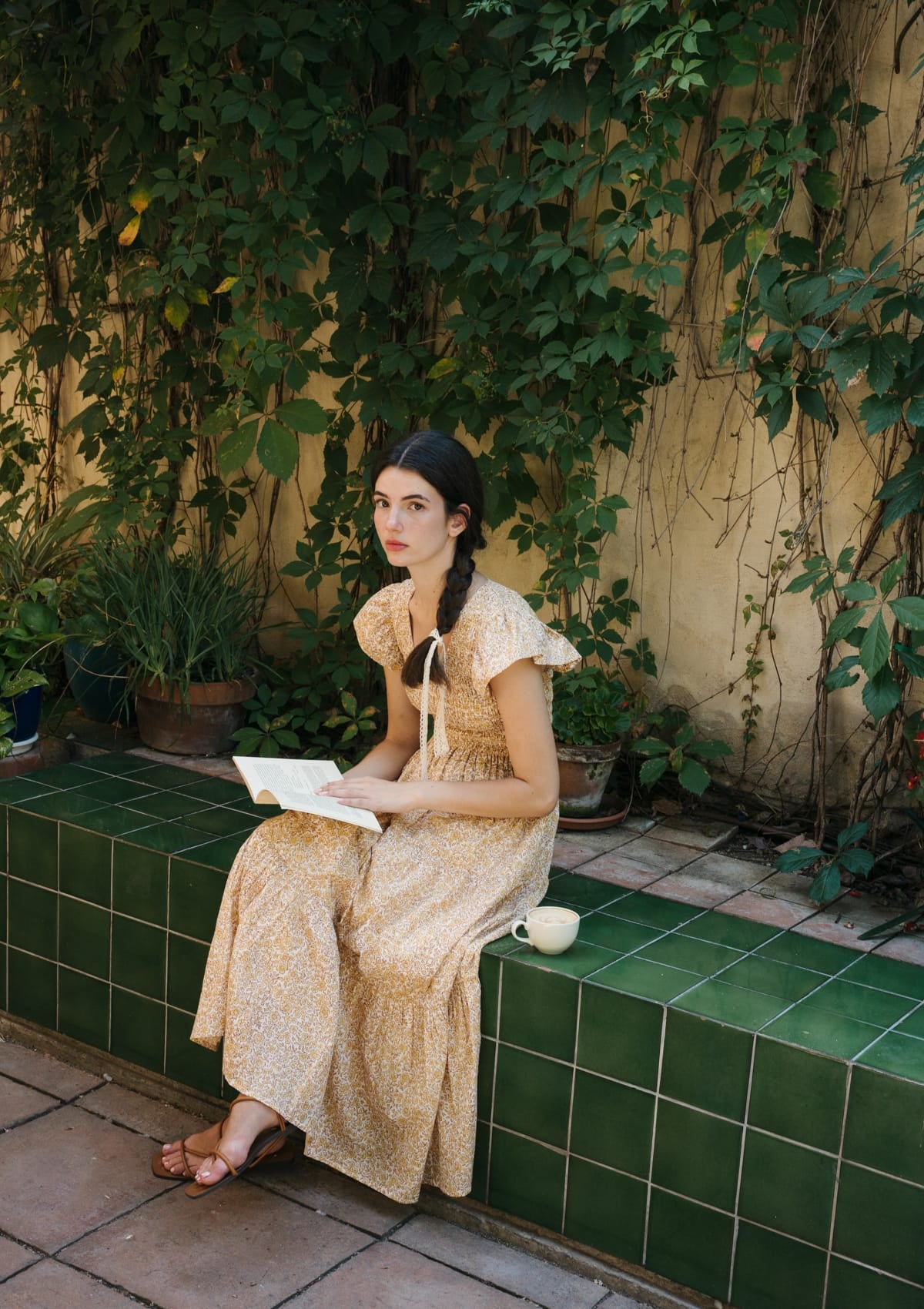 Emilia Day Dress | Vintage Posy
