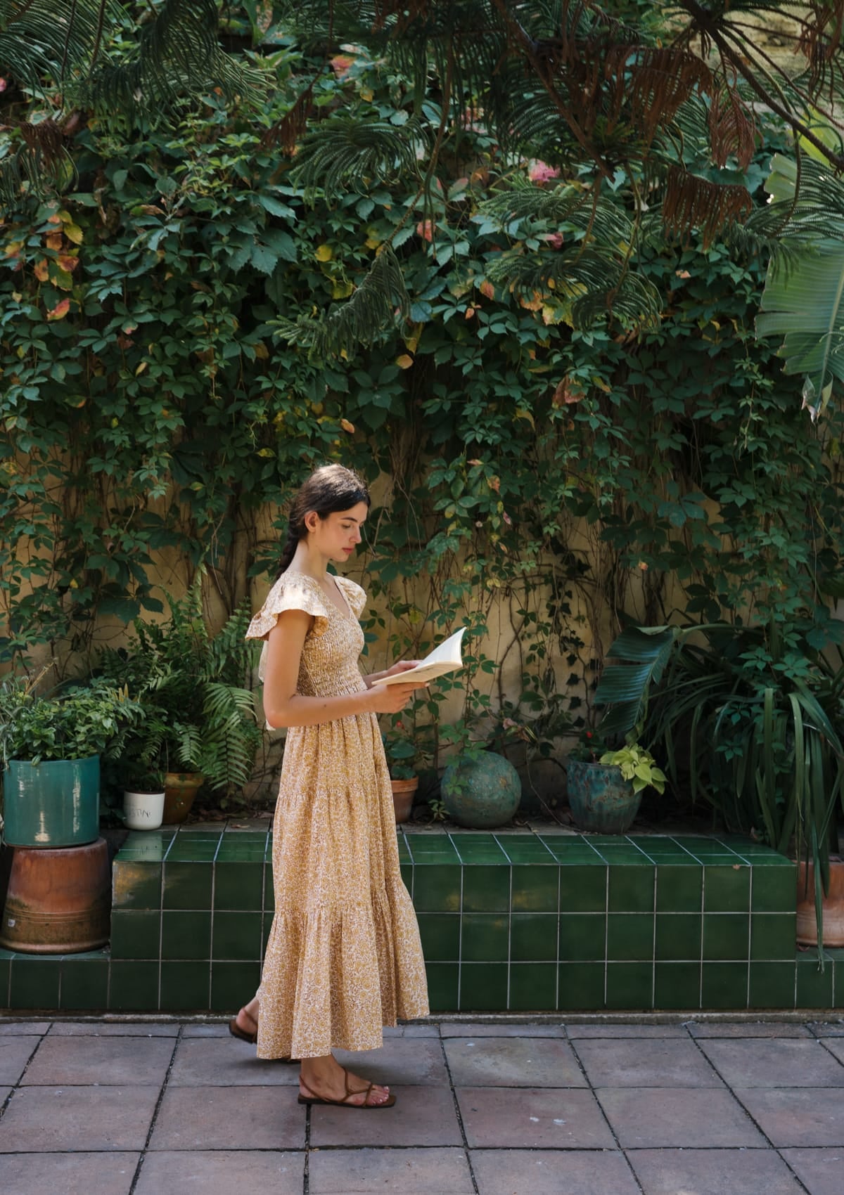 Emilia Day Dress | Vintage Posy
