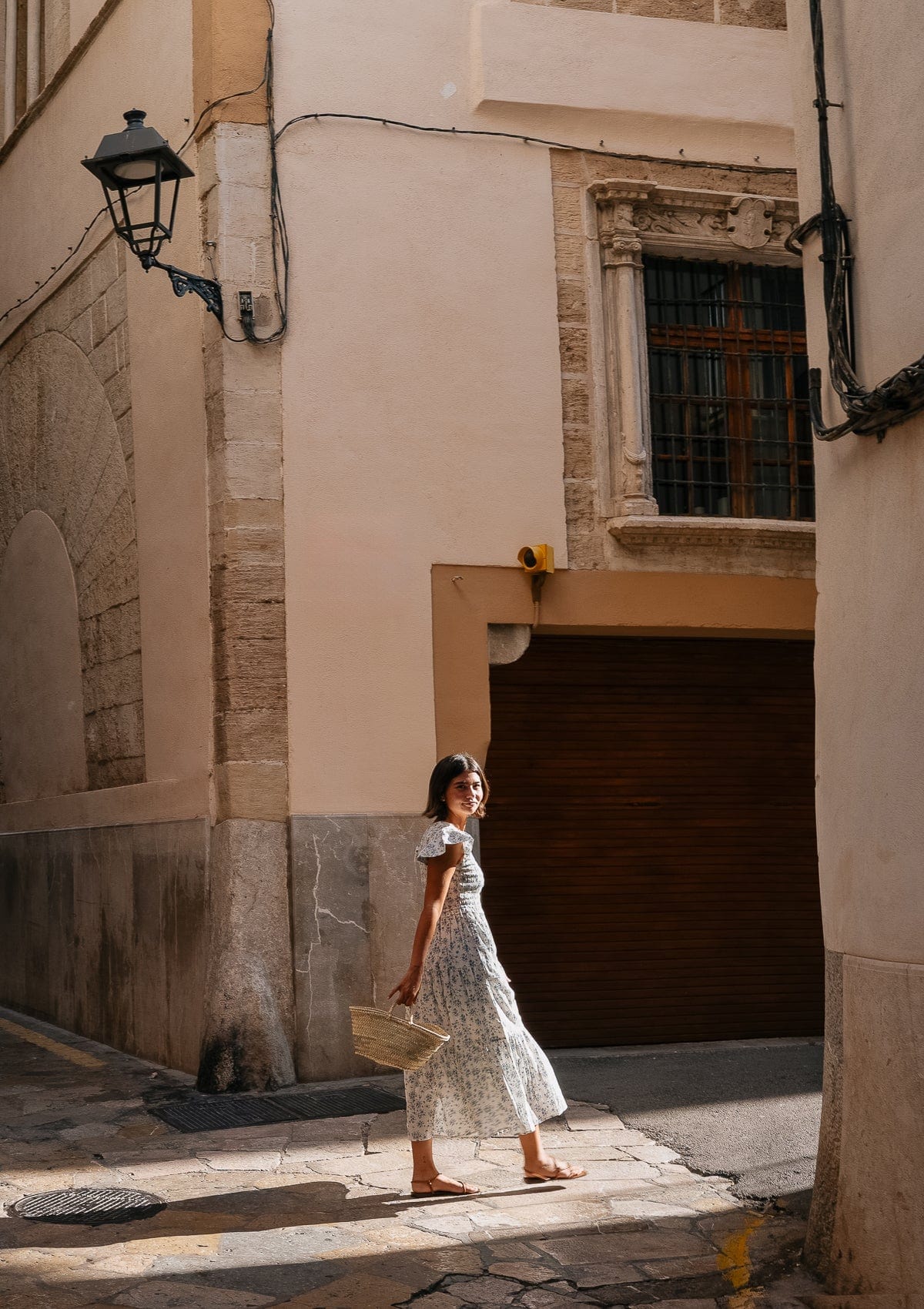 Emilia Day Dress | Elinor Garden Creme
