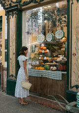 Emilia Day Dress | Elinor Garden Creme