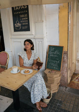 Emilia Day Dress | Elinor Garden Creme