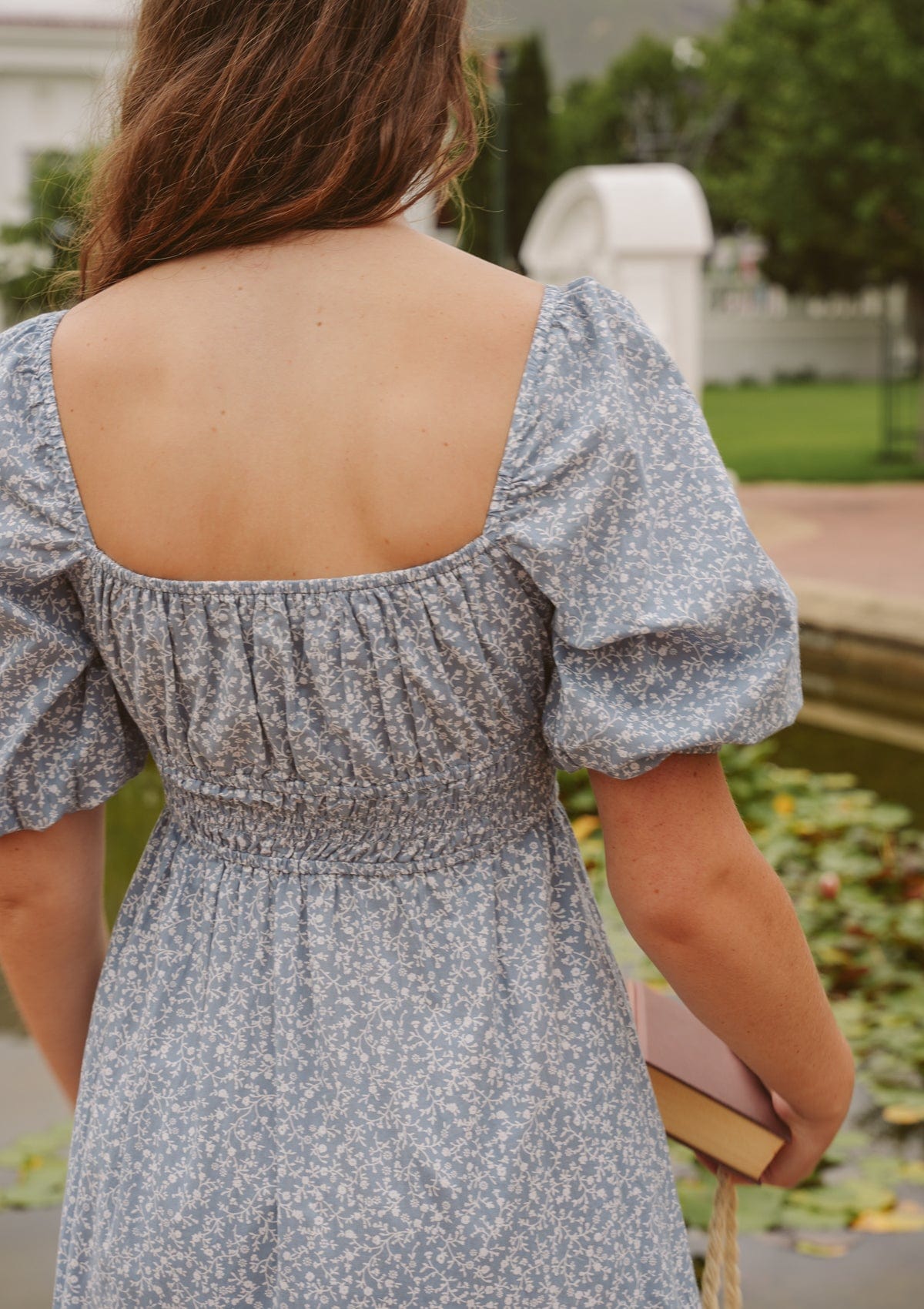 Francine Day Dress | Bleu Iris