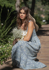 Lucie Day Dress | Elinor Garden Bleu