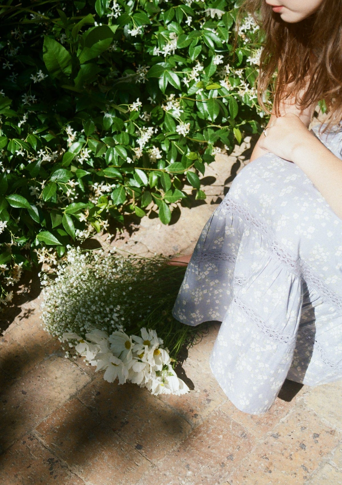 Lucie Day Dress | Elinor Garden Bleu