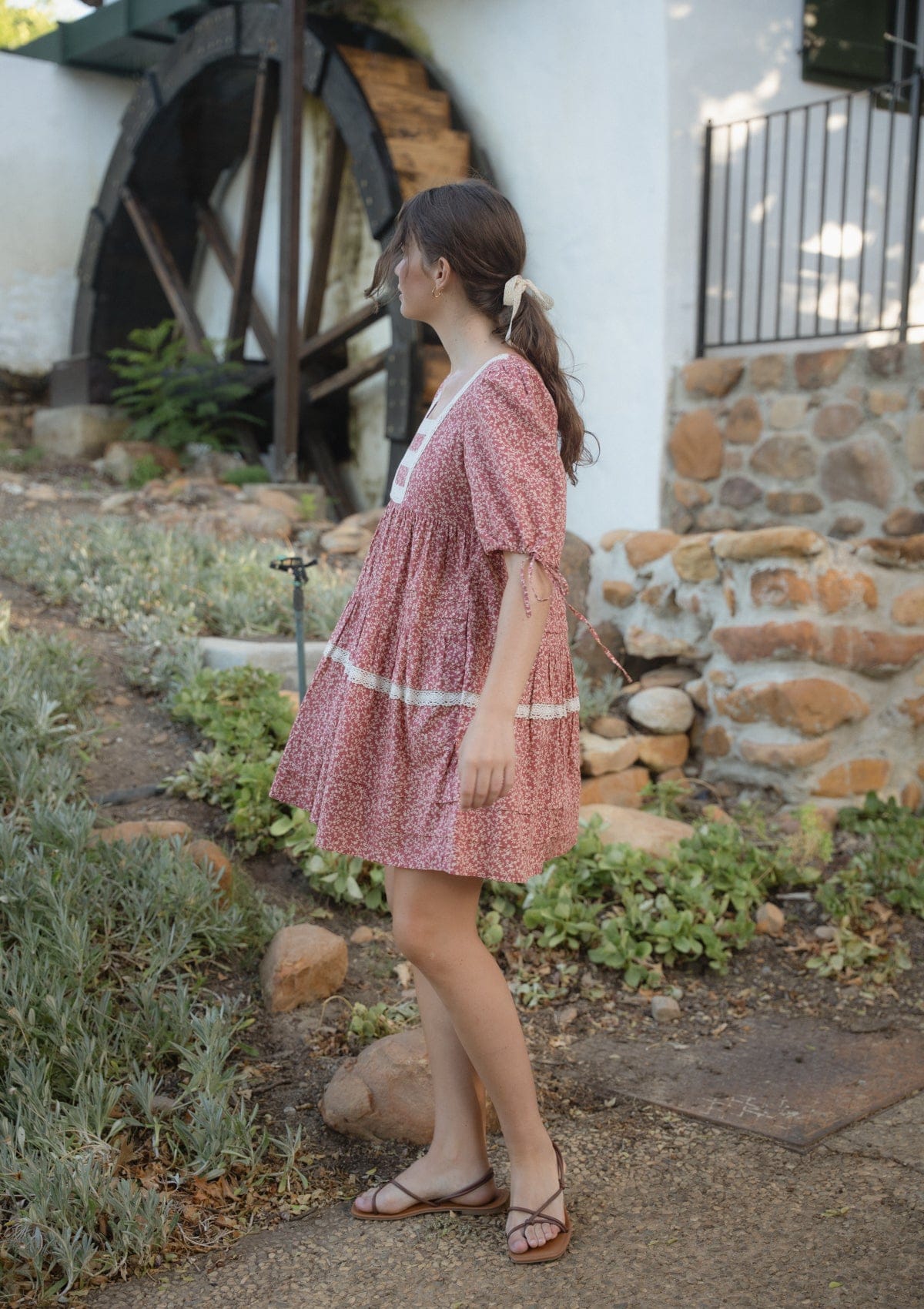 Maisie Day Dress | Rosewood Iris