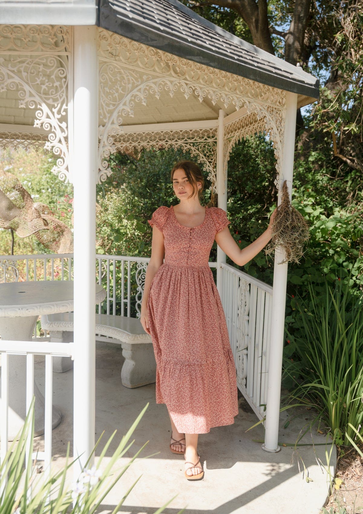 Mallory Day Dress | Rosewood Iris