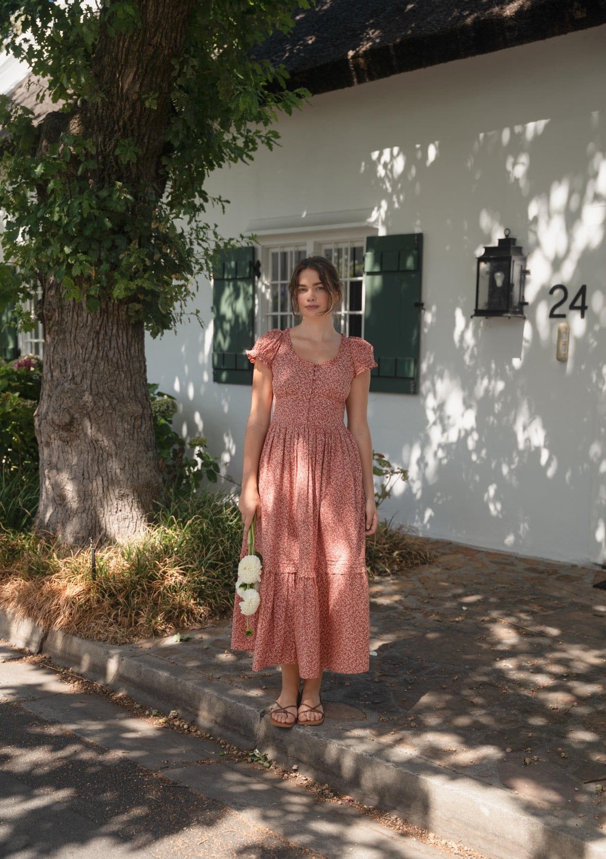 Mallory Day Dress | Rosewood Iris