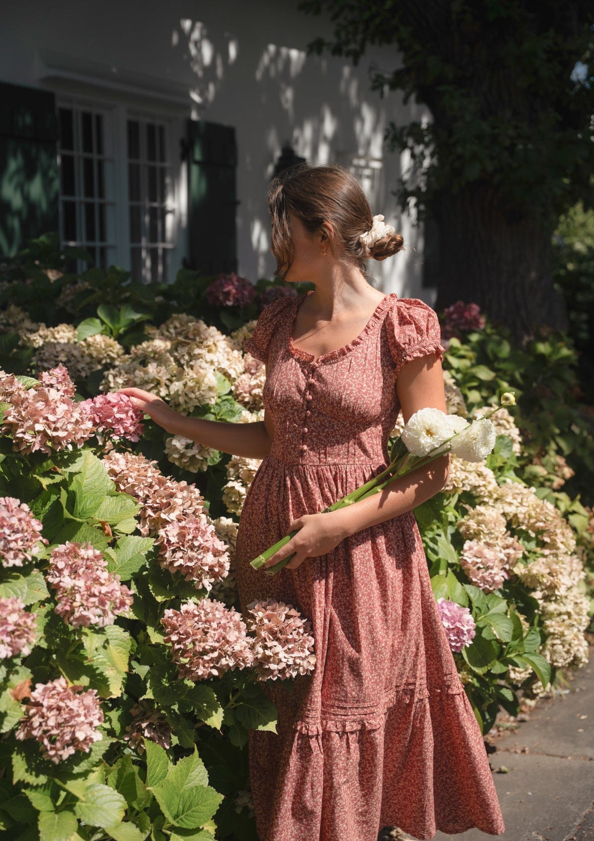 Mallory Day Dress | Rosewood Iris