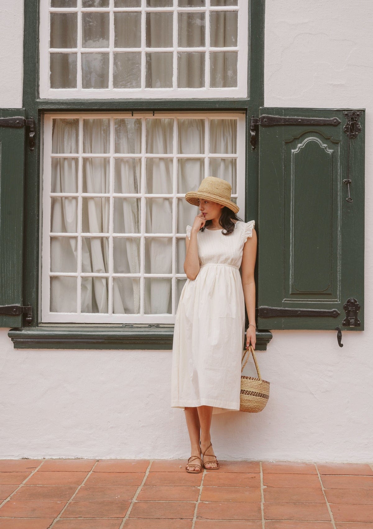 Painter Day Dress | Natural