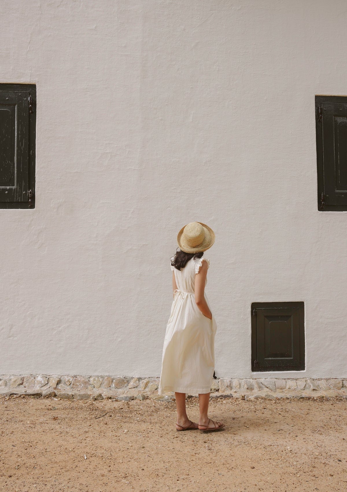 Painter Day Dress | Natural