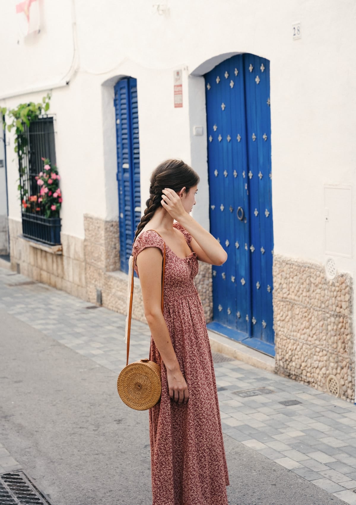 Peyton Day Dress | Rosewood Iris