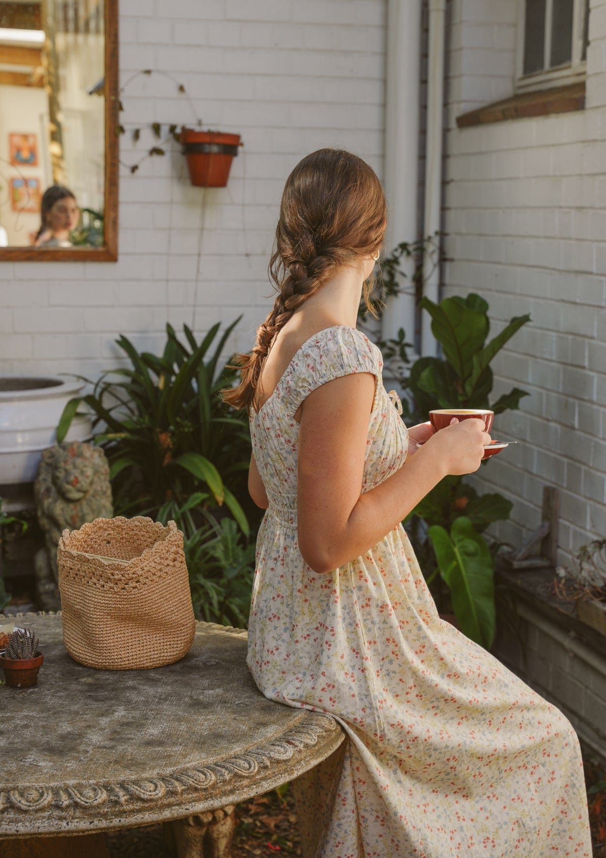 Peyton Day Dress | Poppy Field