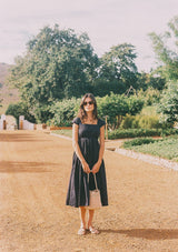 Poet Day Dress | Navy