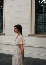 Sandie Day Dress | Painted Spring Lilac