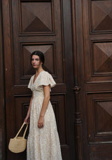 Sandie Day Dress | Painted Spring Lilac