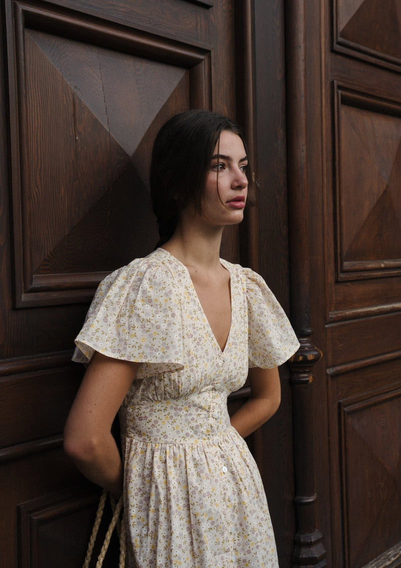 Sandie Day Dress | Painted Spring Lilac