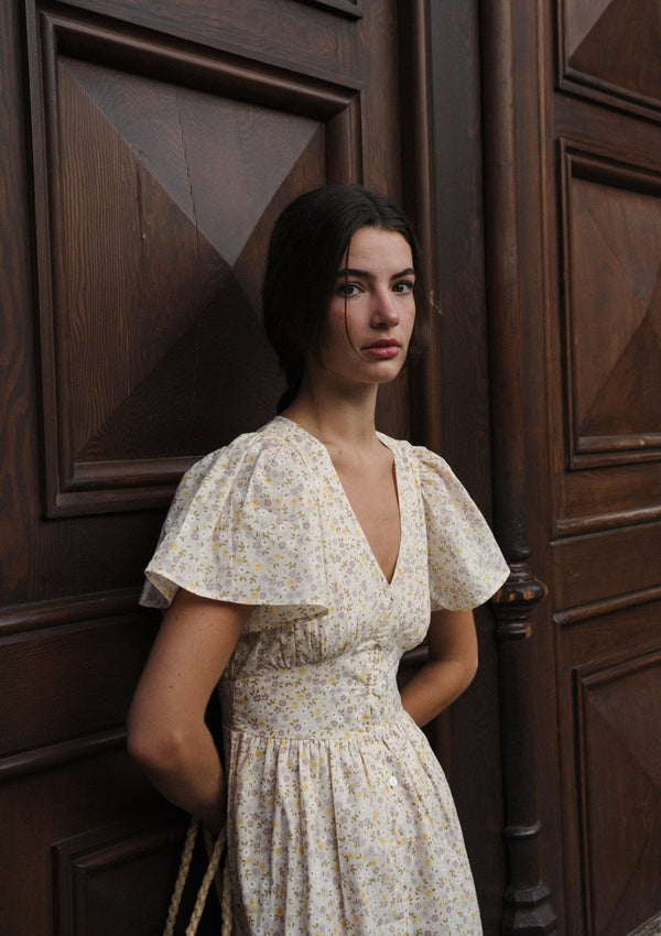 Sandie Day Dress | Painted Spring Lilac