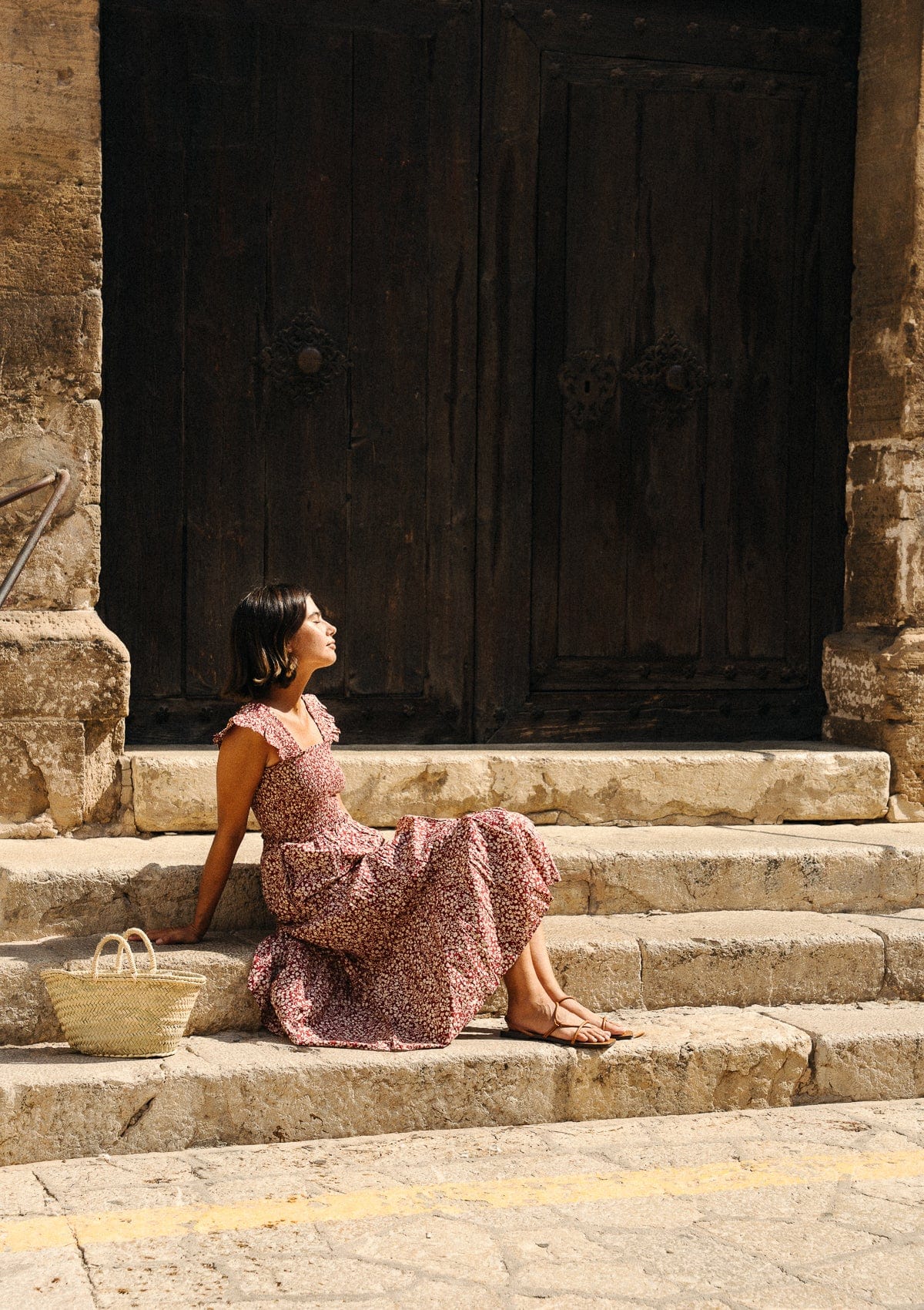 Sienna Day Dress | Camellia Garden