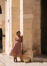 Sienna Day Dress | Camellia Garden