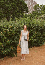 Sienna Day Dress | Elinor Garden Creme