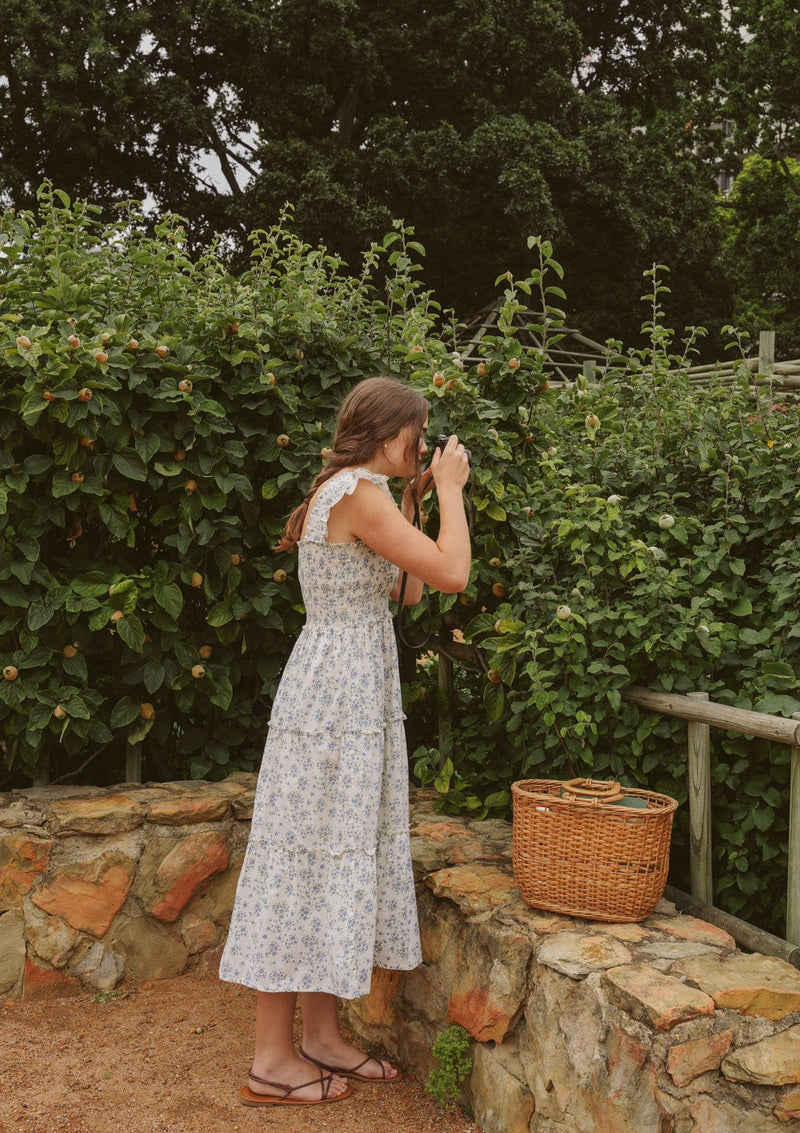 Sienna Day Dress | Elinor Garden Creme