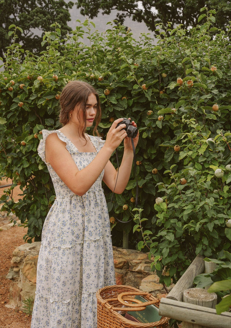 Sienna Day Dress | Elinor Garden Creme