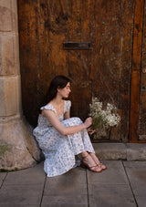 Sienna Day Dress | Elinor Garden Creme