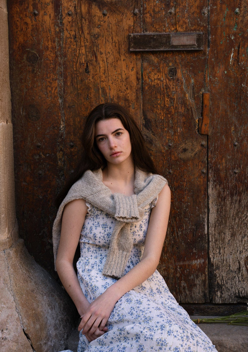 Sienna Day Dress | Elinor Garden Creme