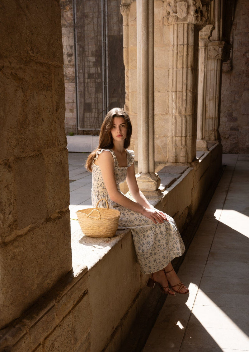 Sienna Day Dress | Elinor Garden Creme