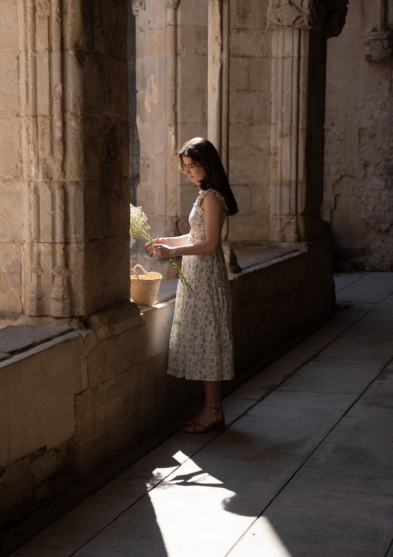 Sienna Day Dress | Elinor Garden Creme